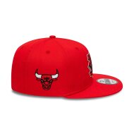 New Era 9FIFTY Snapback Cap Chicago Bulls Diamond Patch red