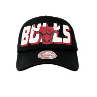 Mitchell &amp; Ness Trucker Snapback NBA Billboard Chicago Bulls black