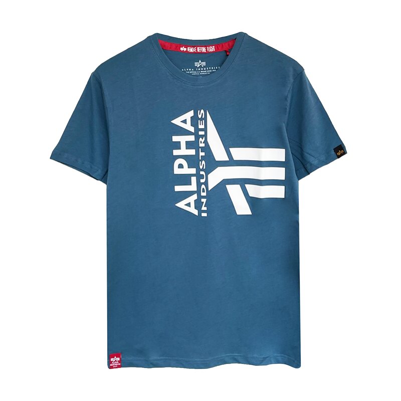 marine, 29,90 Alpha vintage Foam T-Shirt Half Industries Logo Herren