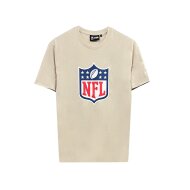 New Era Herren T-Shirt NFL Shield Logo beige