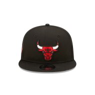New Era 9FIFTY Snapback Cap Team Side Patch Chicago Bulls black