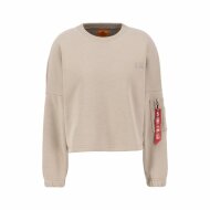 Alpha Industries Damen Sweater X-Fit Label OS Wmn vintage...