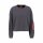 Alpha Industries Damen Sweater X-Fit Label OS Wmn vintage grey