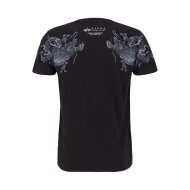 Alpha Industries Herren T-Shirt Dragon EMB black/black