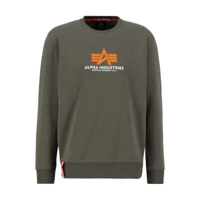 Alpha Industries Herren Sweater Basic Rubber dark olive, 64,00 €