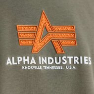 Alpha Industries Herren Sweater Basic Rubber dark olive