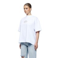 Pegador Damen T-Shirt Sovana Heavy Oversized white