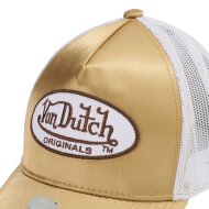 Von Dutch Originals Trucker Cap Boston light brown/white