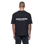 Pegador Herren T-Shirt Colne Logo Oversized black