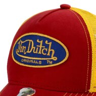 Von Dutch Originals Trucker Cap Boston red/yellow