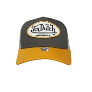 Von Dutch Originals Trucker Cap Boston grey/yellow