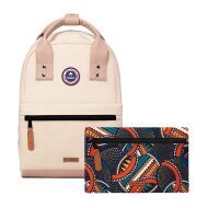 Cabaia Backpack Old School Small Athenes cream
