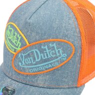 Von Dutch Originals Trucker Cap Russel blue/orange