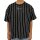 Karl Kani Herren T-Shirt Small Signature Boxy Heavy Jersey Pinstripe black/white