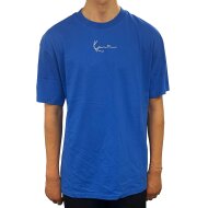 Karl Kani Herren T-Shirt Small Signature blue