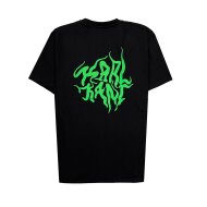 Karl Kani Herren T-Shirt Small Signature Print black/green