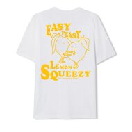On Vacation Unisex T-Shirt Lemon Squeezy white