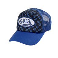 Von Dutch Originals Trucker Cap Tampa black aop/blue