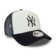 New Era A-Frame Trucker Cap Team Colour New York Yankees white/navy
