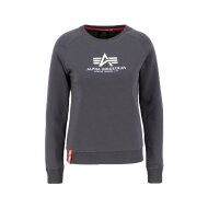 Alpha Industries Damen New Basic Sweater Wmn vintage grey