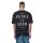 Pegador Herren T-Shirt Leander oversize black
