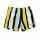Karl Kani Herren Board Shorts Stripe Signature yellow/light blue/navy