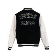 New Era Herren SL Jacket Las Vegas Raiders black/white