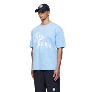 Pegador Herren T-Shirt Kirk oversize vintage washed riviera blue