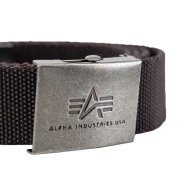 Alpha Industries Heavy Duty Belt 4 cm  hunter brown