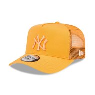 New Era Trucker Cap New York Yankees League Essential neon orange