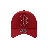 New Era Trucker Cap Boston Red Sox League Essential red