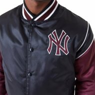 New Era Herren Varsity College Jacke New York Yankees black/maroon