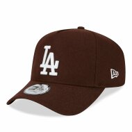 New Era Snapback Cap Los Angeles Dodgers Melton E-Frame brown