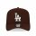 New Era Snapback Cap Los Angeles Dodgers Melton E-Frame brown