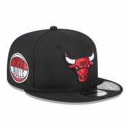 New Era 9FIFTY Snapback Cap Chicago Bulls Repreve black
