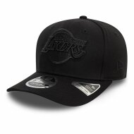 New Era 9FIFTY Stretch-Snap Cap Los Angeles Lakers black on black