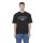 Pegador Herren T-Shirt Comet Oversized vintage washed onyx black