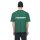 Pegador Herren T-Shirt Colne Logo Oversized vintage washed british green gum