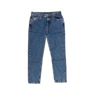 Karl Kani Herren Jeans Small Signature Straight Leg Five Pocket denim vintage blue