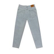 Karl Kani Herren Jeans Small Signature Tapered Five Pocket denim bleached blue