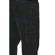 Pegador Herren Jeans Daule Baggy Workwear washed black