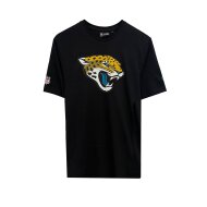 New Era Herren T-Shirt NFL Jacksonville Jaguars Logo schwarz