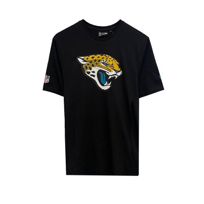 New Era Herren T-Shirt NFL Jacksonville Jaguars Logo schwarz L