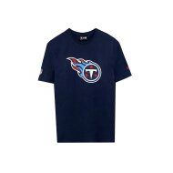 New Era Herren T-Shirt NFL Tennessee Titans Logo navy