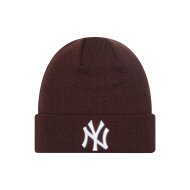 New Era Cuff Knit Beanie New York Yankees League Essential brown