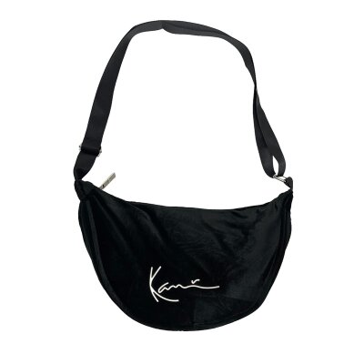 Karl Kani Shoulder Bag Signature Corduroy black