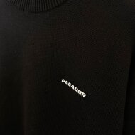 Pegador Herren Sweater Logo Knit Oversized black