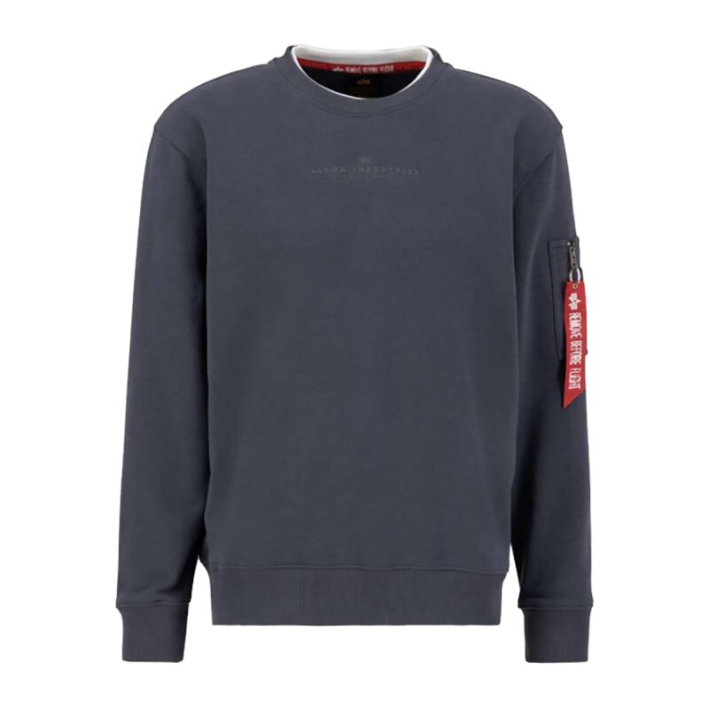 Alpha Industries Herren Sweater Double € Layer 79,00 greyblack