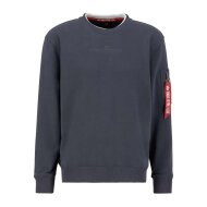 Alpha Industries Herren Sweater Double Layer greyblack