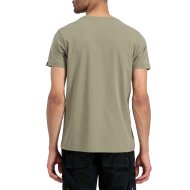 Alpha Industries Herren T-Shirt Basic 2 Pack olive/burgundy